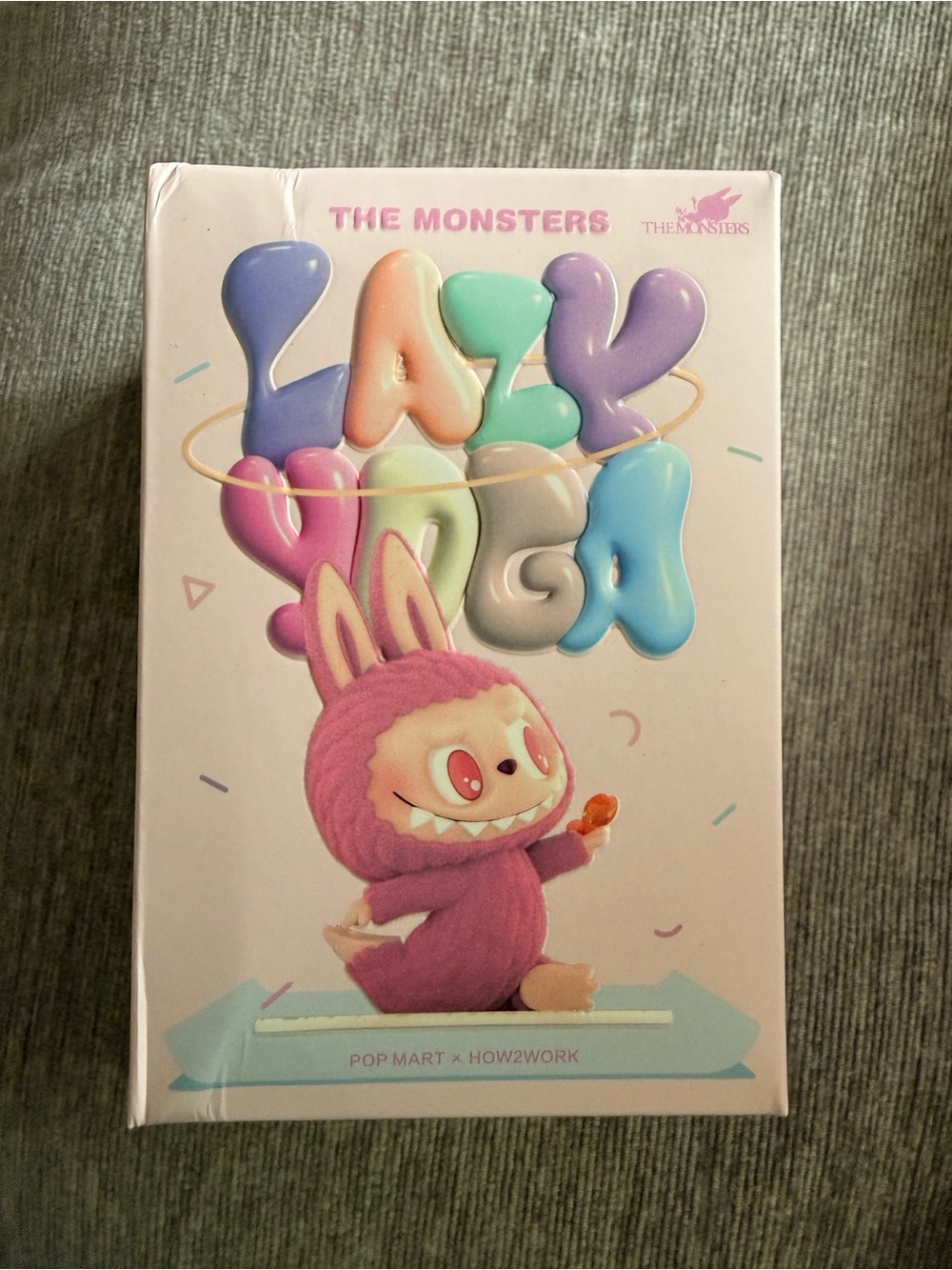 POP MART Labubu Lazy Yoga Series Blind Box